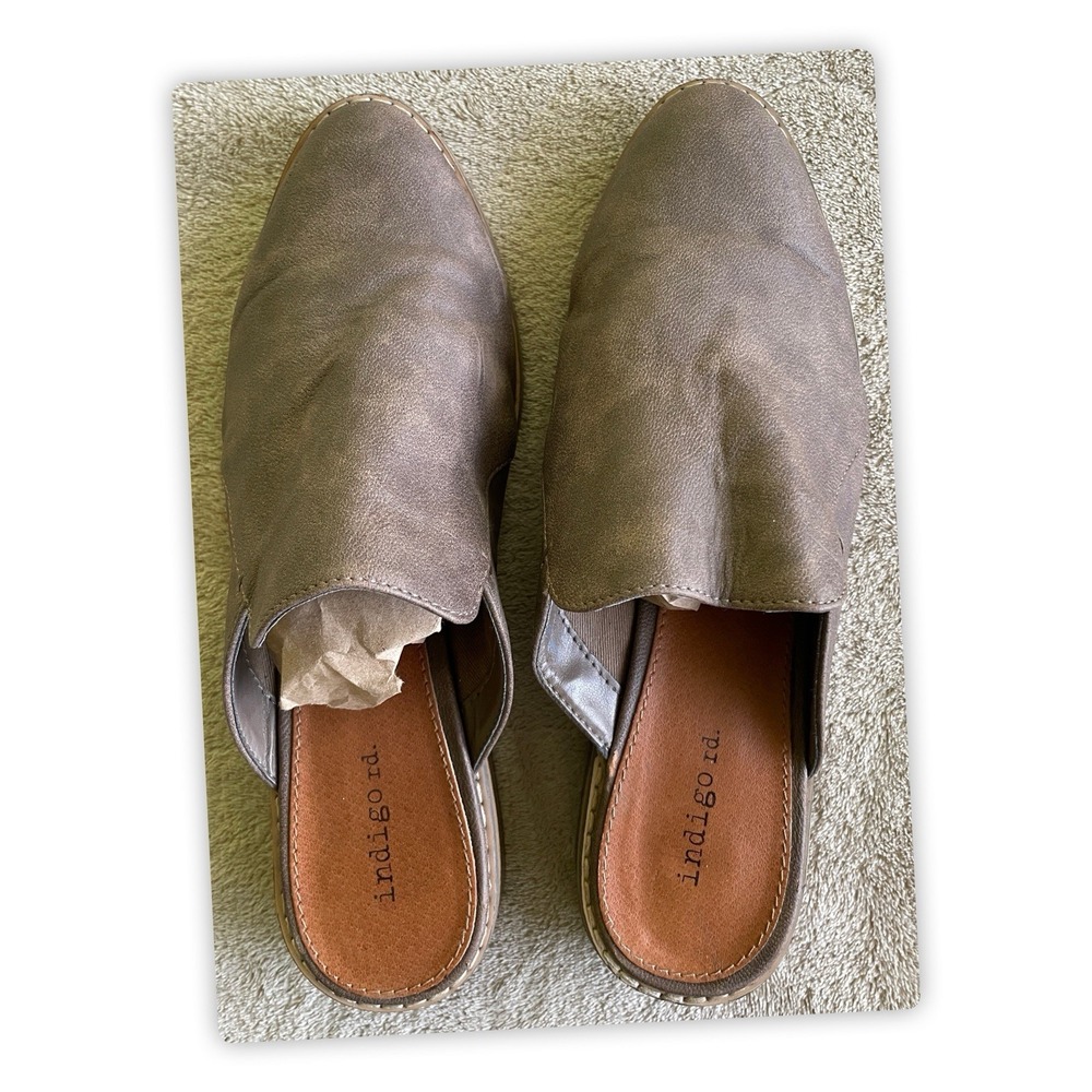 Indigo Road Closed Toe Mule Brown Size Women's 8.5Medium